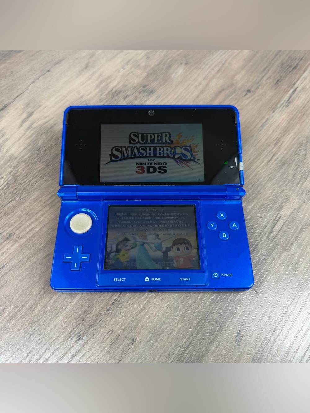 Nintendo 3DS Cobalt Blue Bundle Tested & Working 5 games charger SD card stylus - Picture 12 of 14